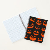 Halloween-Muster Notizblock (Innenseite)