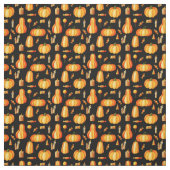 Halloween Muster, Orangenpumpen, Candy & Candle Stoff (Muster)