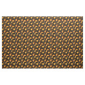 Halloween Muster, Orangenpumpen, Candy & Candle Stoff (Fat Quarter (45,7 x 55,9 cm))