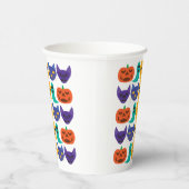 Halloween-Muster-Papierbecher Pappbecher (Rechts)