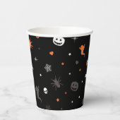 Halloween-Muster Pappbecher (Links)