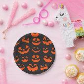 Halloween-Muster Pappteller (Party)