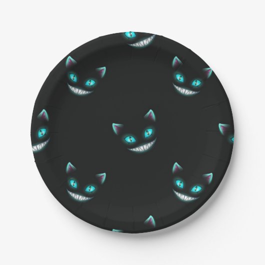 Halloween-Muster Pappteller (Vorderseite)