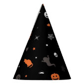 Halloween-Muster Partyhütchen (Links)