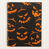 Halloween-Muster Planer (Vorderseite)
