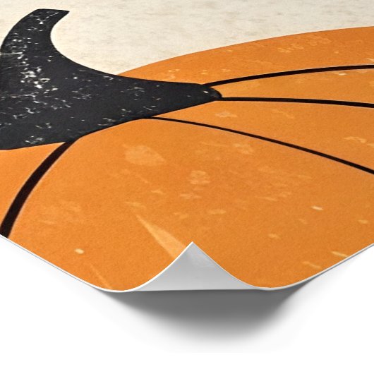 Halloween-Muster Poster (Ecke)