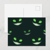 Halloween-Muster Postkarte (Vorne/Hinten)