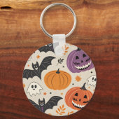 Halloween-Muster Schlüsselanhänger (Rückseite)