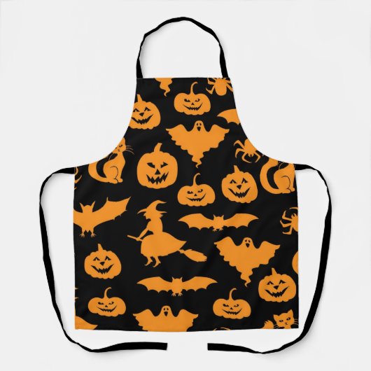 Halloween-Muster Schürze (Vorderseite)