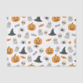 Halloween-Muster Seidenpapier (Vorderseite)
