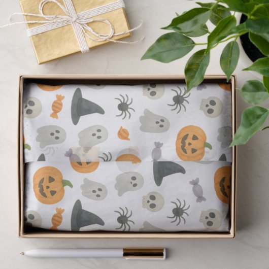 Halloween-Muster Seidenpapier (Geschenk)