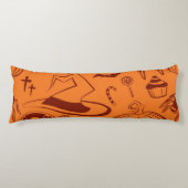 Halloween-Muster Seitenschläferkissen (Vorderseite)