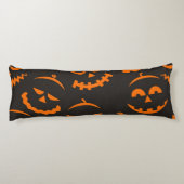 Halloween-Muster Seitenschläferkissen (Rückseite)