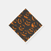 Halloween-Muster Serviette (Ecke)
