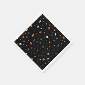 Halloween-Muster Serviette (Ecke)