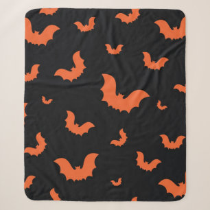 Halloween-Muster Sherpadecke