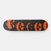 Halloween-Muster Skateboard (Horizontal)