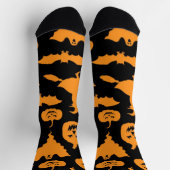 Halloween-Muster Socken (Oben)