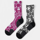 Halloween-Muster Socken (Links)