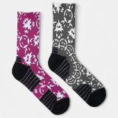 Halloween-Muster Socken (Rechts)