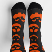 Halloween-Muster Socken (Oben)