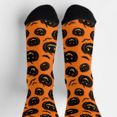 Halloween-Muster-Socken Socken (Oben)