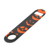 Halloween-Muster Speed Flaschenöffner (Rückseite Schrägansicht)
