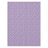 Halloween-Muster tanzender Skelette Tischdecke (Vorderseite)