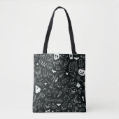 Halloween-Muster Tasche (Vorderseite)