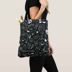 Halloween-Muster Tasche