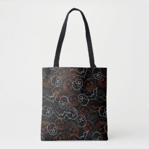 Halloween-Muster Tasche