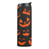 Halloween-Muster Thermosbecher (Nach links gedreht)