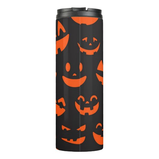 Halloween-Muster Thermosbecher (Rückseite)