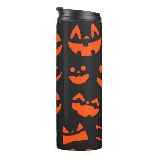Halloween-Muster Thermosbecher (Nach rechts gedreht)