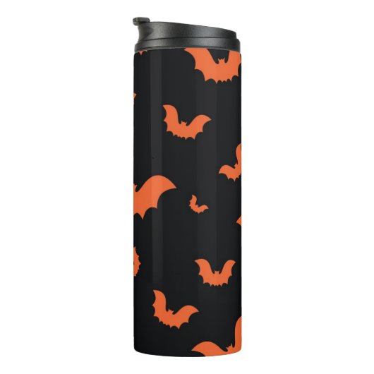 Halloween-Muster Thermosbecher (Nach rechts gedreht)