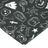 Halloween-Muster Tischdecke (Schrägansicht)