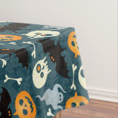 Halloween-Muster Tischdecke (Beispiel)