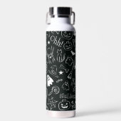 Halloween-Muster Trinkflasche (Vorne)