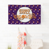 Halloween-Muster und Nachricht Banner (Insitu)