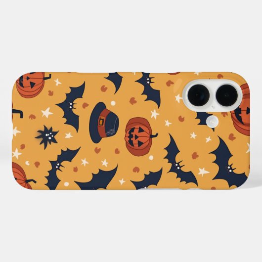 Halloween-Musterbeispiel Case-Mate iPhone Hülle (Rückseite (Horizontal))