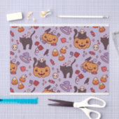 Halloween-Musterdekoration Kaffee Tasse Taschentuc Seidenpapier (Handwerk)