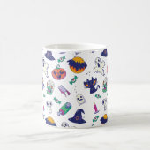 Halloween-Musterdekoration Kaffeetasse (Mittel)