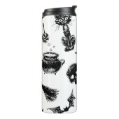 Halloween-Musterdesign Thermosbecher (Nach links gedreht)