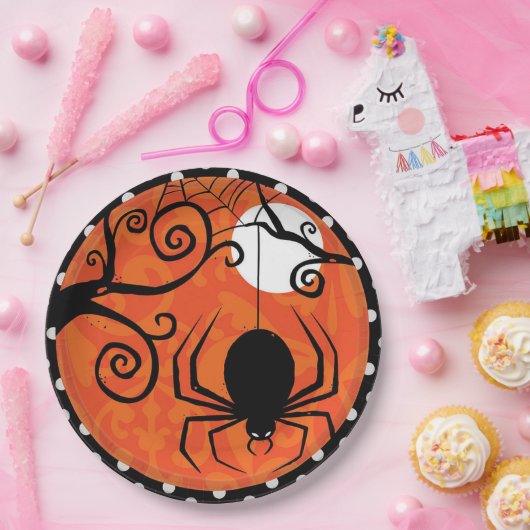 Halloween-Musterplatte Pappteller (Party)