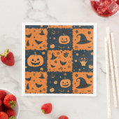 Halloween-Musterserviette Serviette (Beispiel)