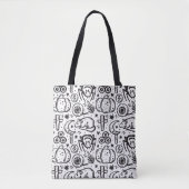 Halloween-Mustertasche. Tasche (Vorderseite)