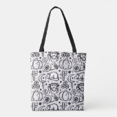 Halloween-Mustertasche. Tasche (Rückseite)
