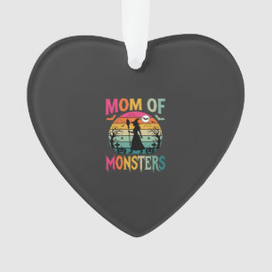 Halloween-Mutter der Monster Hexe Sonnenuntergang Ornament