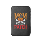 Halloween-Mutter des Patch-Kürbis-Hexe Badematte (Vorderseite Vertikal)