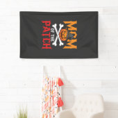 Halloween-Mutter des Patch-Kürbis-Hexe Banner (Insitu)